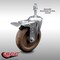 Service Caster 5 Inch SS High Temp Glass Filled Nylon 10mm Stem Caster Total Lock Brake SCC SCC-SSTSTTL20S514-GFNSHT-M1015 - alternate 1